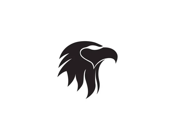 Adler Kopf Vogel Logo Und Symbol — Stockvektor