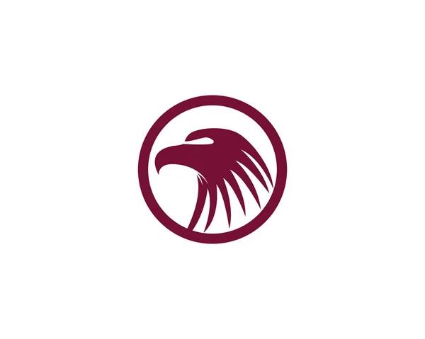 Eagle Head Bird Logo Symbol — Stock Vector
