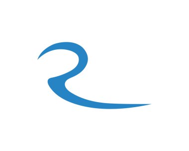 Nehir Logo şablonu vektör simge illustratio