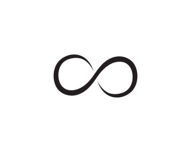 sonsuz logo ve sembol şablon vektörü