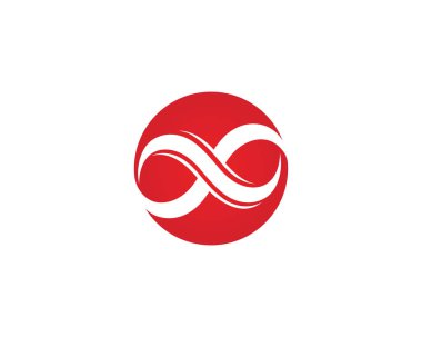 sonsuz logo ve sembol şablon vektörü