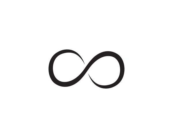Logotipo Infinito Símbolo Modelo Ícones Vetor — Vetor de Stock