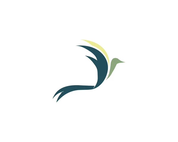 Bird Wing Logo Vector — Stock Vector
