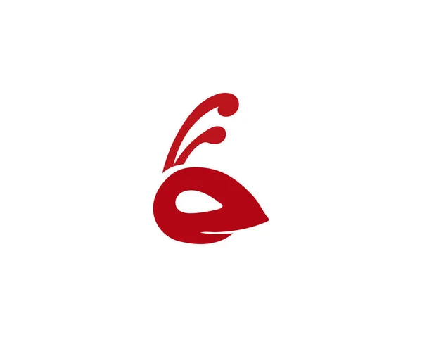 Ant head Logo plantilla vector ilustración — Vector de stock