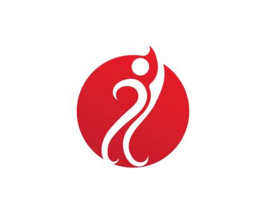Yıldızlı başarı insanların bakım logo ve sembolleri 