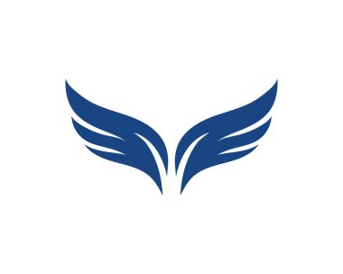 Kanat Logo şablonu vektör simge tasarlamak vektör