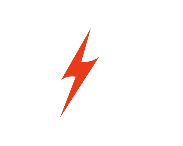 Flash thunderbolt logo szablon wektor — Wektor stockowy