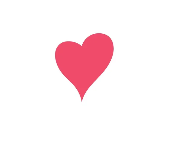 Logo et modèle Love Heart — Image vectorielle