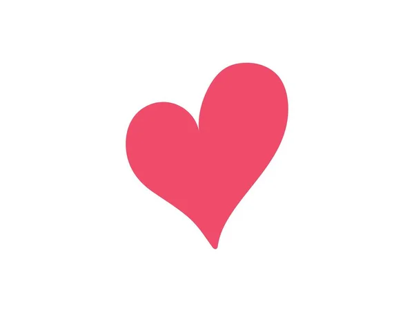 Amor coração logotipo e modelo —  Vetores de Stock