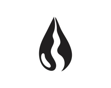 Su damla siyah n renkli logolar