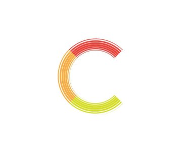 Daire logo ve sembolleri vektörel çizimler