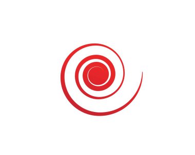 Daire logo ve sembolleri vektörel çizimler