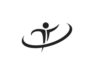 İnsan karakteri logo işareti