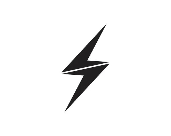 Flash thunderbolt Template vector icon illustration vector — Stock Vector