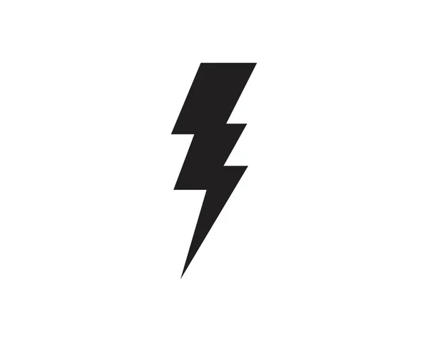 Flash thunderbolt šablony vektorové ikony ilustrace vektorové — Stockový vektor
