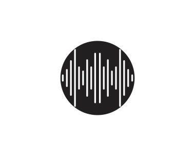 Ses dalgaları illüstrasyon vektör