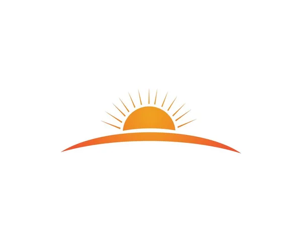 Sun Vector Illustratie Icon — Stockvector