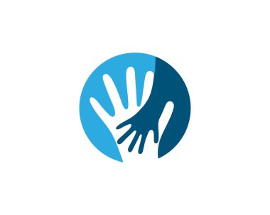 El bakım logosu ve semboller şablon simgesi