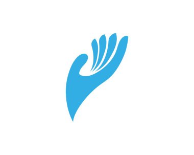 El bakım logosu ve semboller şablon simgesi