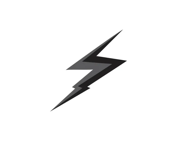 Flash thunderbolt Logo Template vector icon illustration — Stock Vector