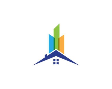 ev binalar logo ve simgeleri simgeleri 