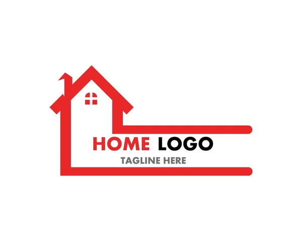 Home Repair Logo Vektor-Vorlage und Symbol — Stockvektor