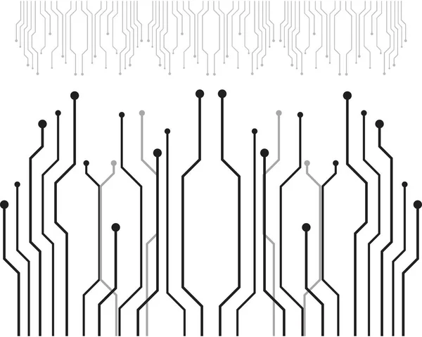 Circuit Logo Template vector — Stock Vector