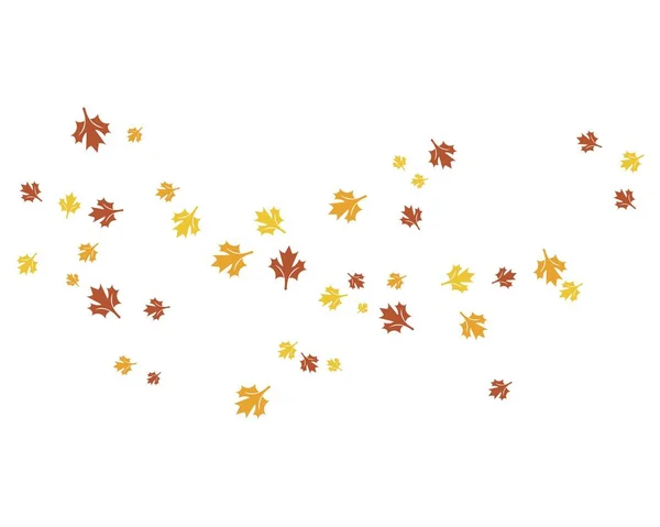 Ikon vektor logo daun musim gugur - Stok Vektor