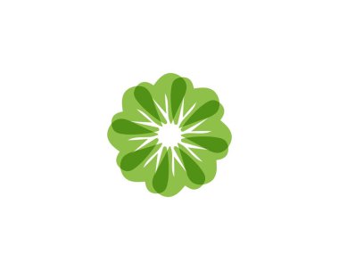 çiçek vektör simge tasarım