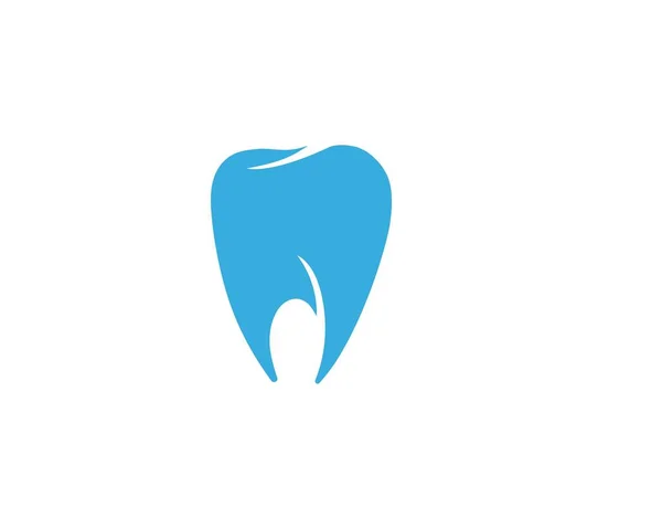 Ilustração do vetor do modelo do logotipo dental — Vetor de Stock