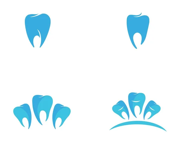 Vektor-Illustration für Zahnlogo-Vorlage — Stockvektor