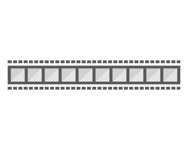 Desenhos de ilustração de modelo de vetor filmstrip —  Vetores de Stock