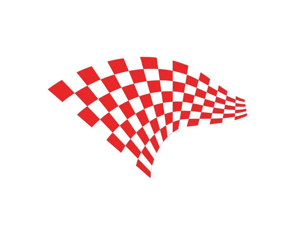 Logotipo de la plantilla de bandera y vectores de símbolo — Vector de stock