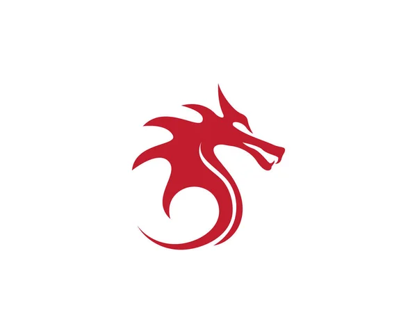 Illustration d'icône vectorielle Dragon — Image vectorielle