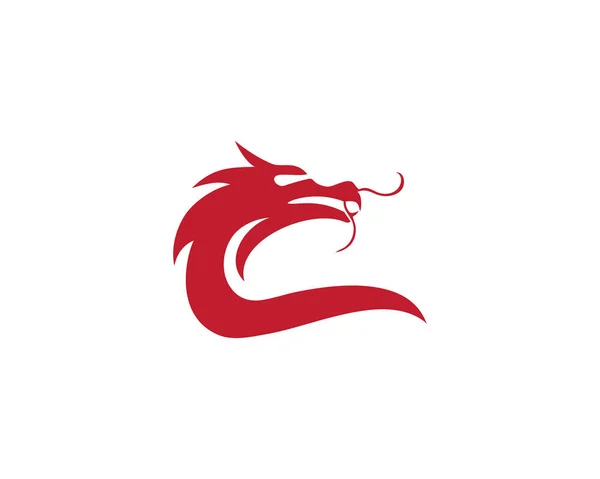 Illustration d'icône vectorielle Dragon — Image vectorielle