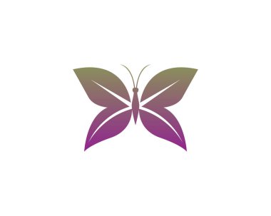Güzellik kelebek simgesi tasarım
