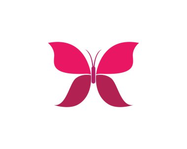 Güzellik kelebek simgesi tasarım
