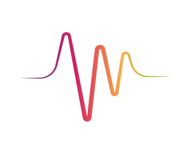 Ses dalgaları illüstrasyon vektör