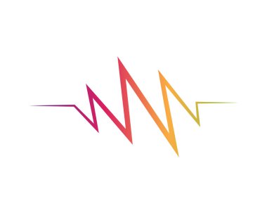 Ses dalgaları illüstrasyon vektör