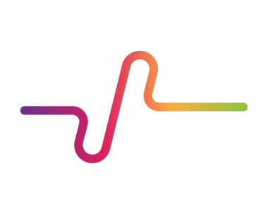 Ses dalgaları illüstrasyon vektör