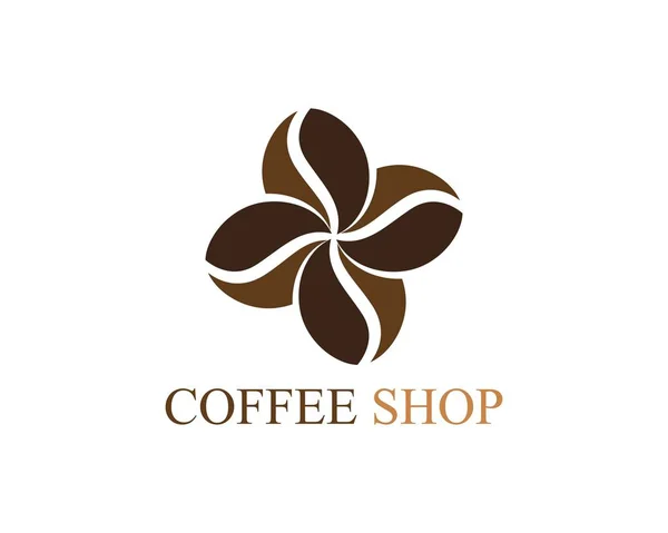 Szablon logo kubek kawy — Wektor stockowy