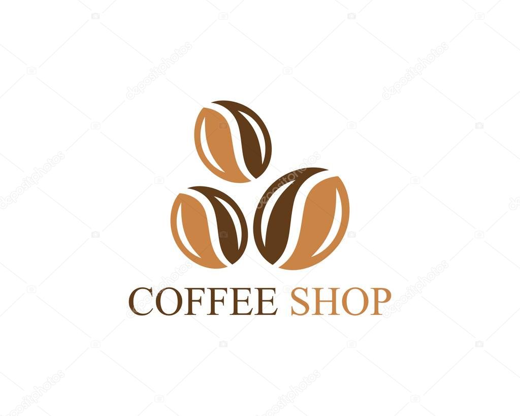 Coffee cup Logo Template vector icon design