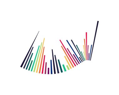 Ses dalgaları illüstrasyon vektör