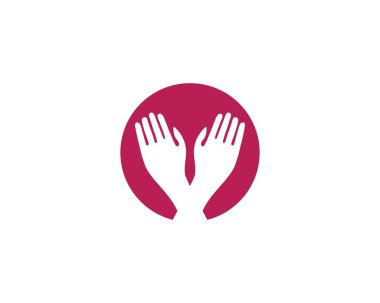 El Bakımı Logo Şablonu vektör simgesi İş - Vektörler