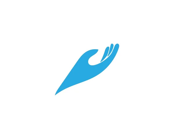 Hand Care Logo Template vector icon Business - Vectors — Stock Vector