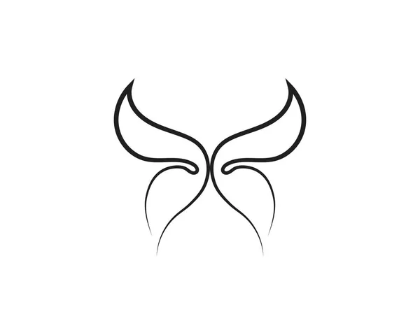 Дизайн иконки Beauty Butterfly — стоковый вектор