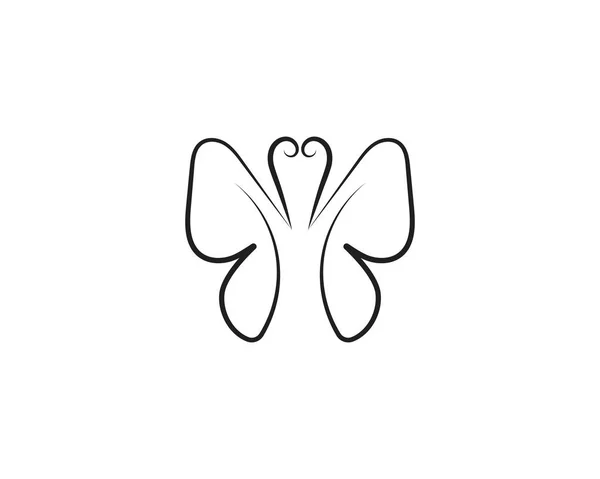 Beauty Butterfly icon design — Stock Vector