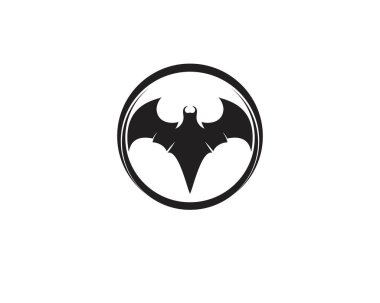  Yarasa logosu ve sembol şablonu