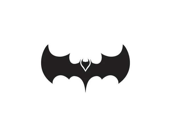 Logotipo Morcego Modelo Símbolo —  Vetores de Stock