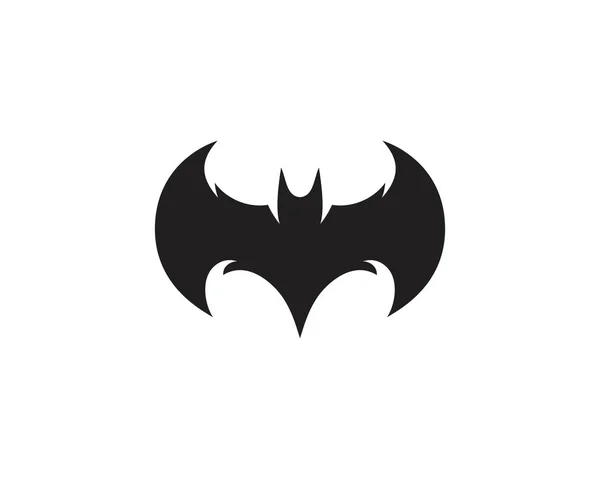Logotipo Morcego Modelo Símbolo —  Vetores de Stock